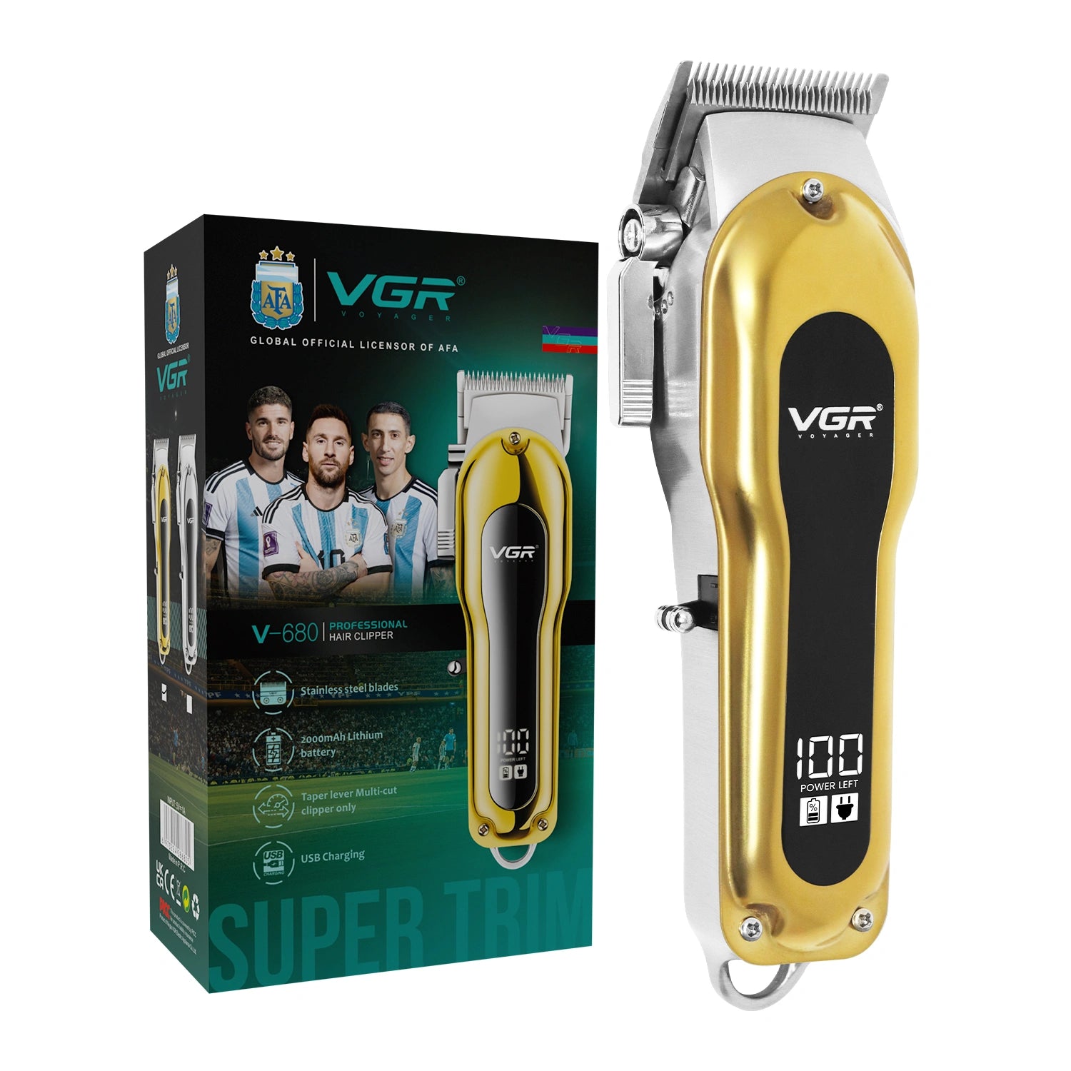 VGR V-680 professional salon series hair clipper trimmer