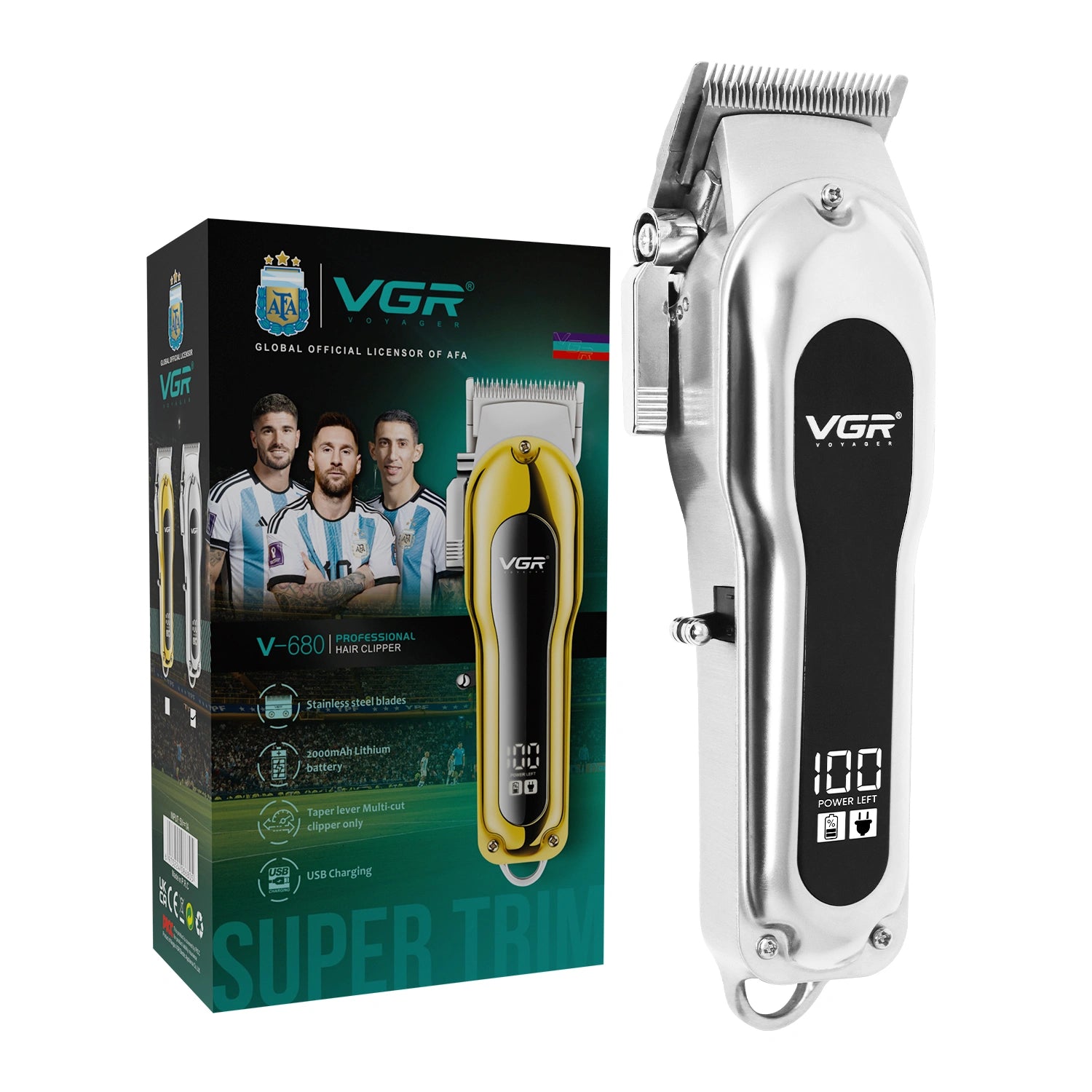 VGR V-680 professional salon series hair clipper trimmer