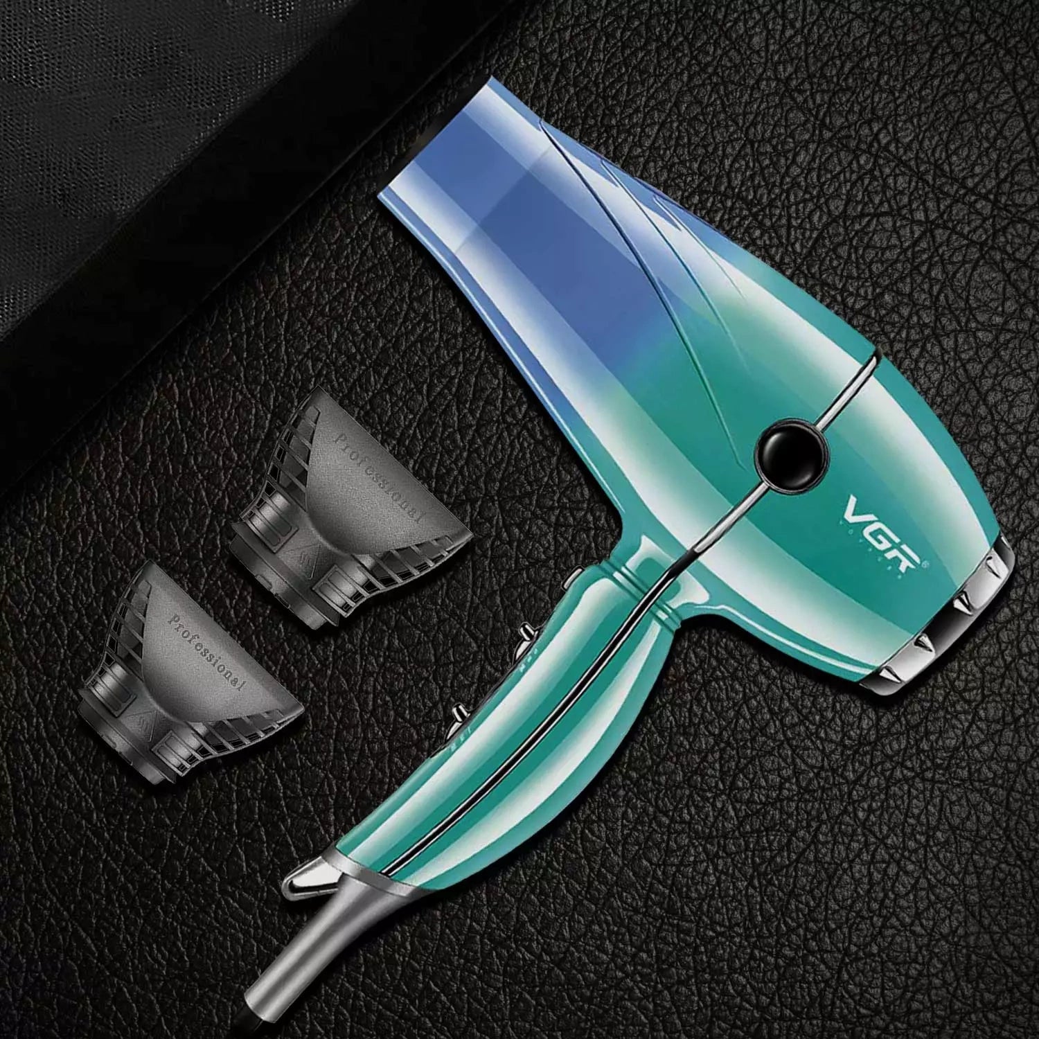 VGR V-452 Hair Dryer For Unisex, Green