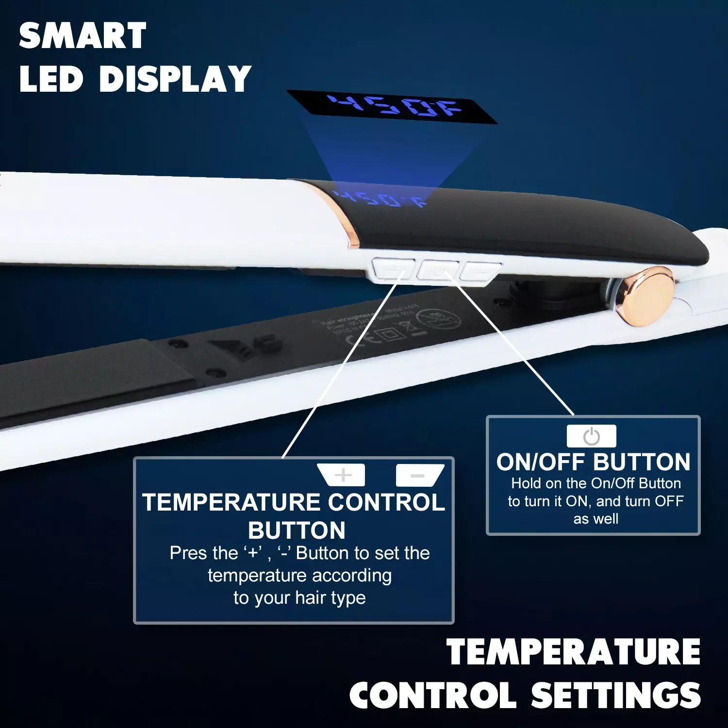 VGR V-515 Hair Straightener For Women