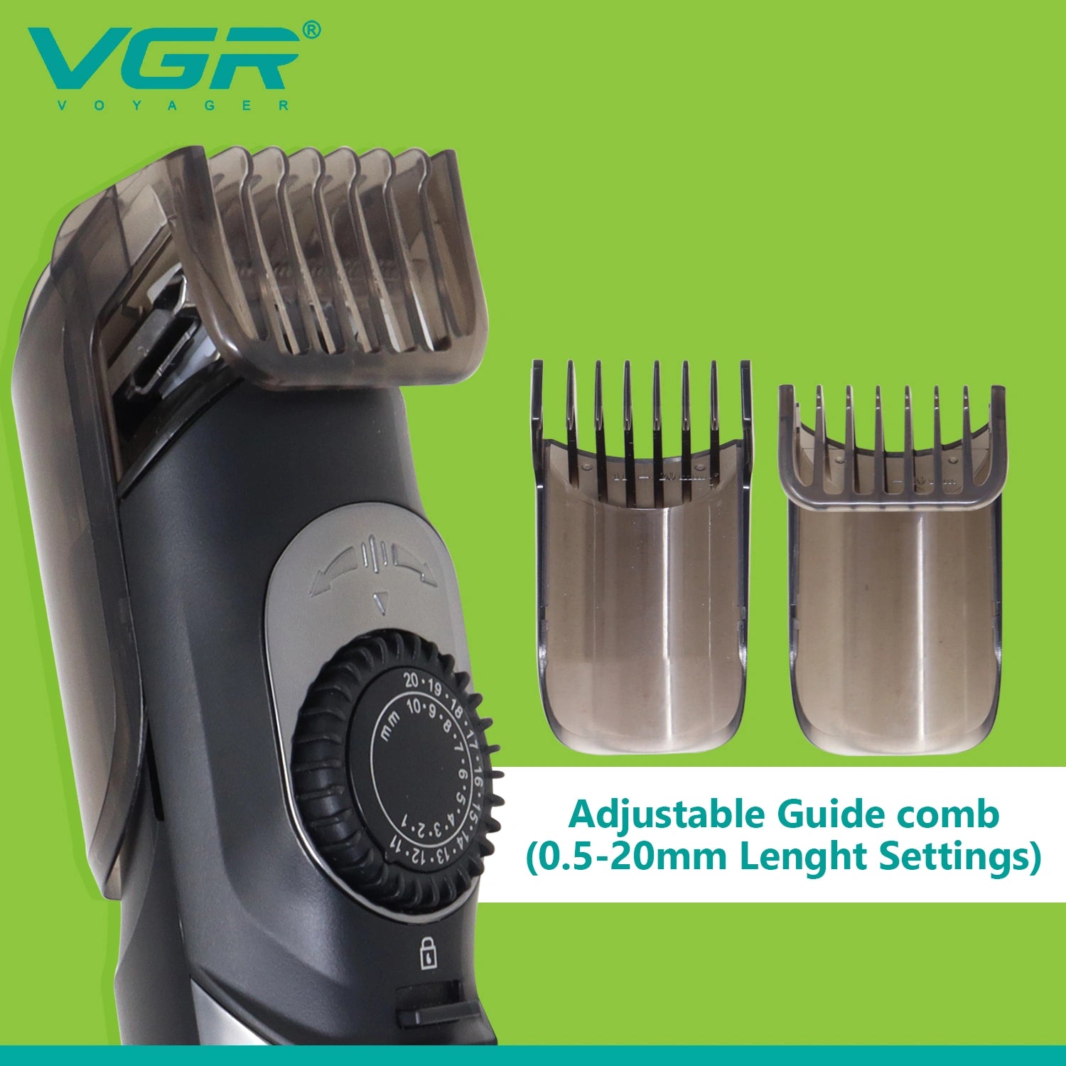 VGR V-088 Hair Trimmer | Men’s Grooming, Silver