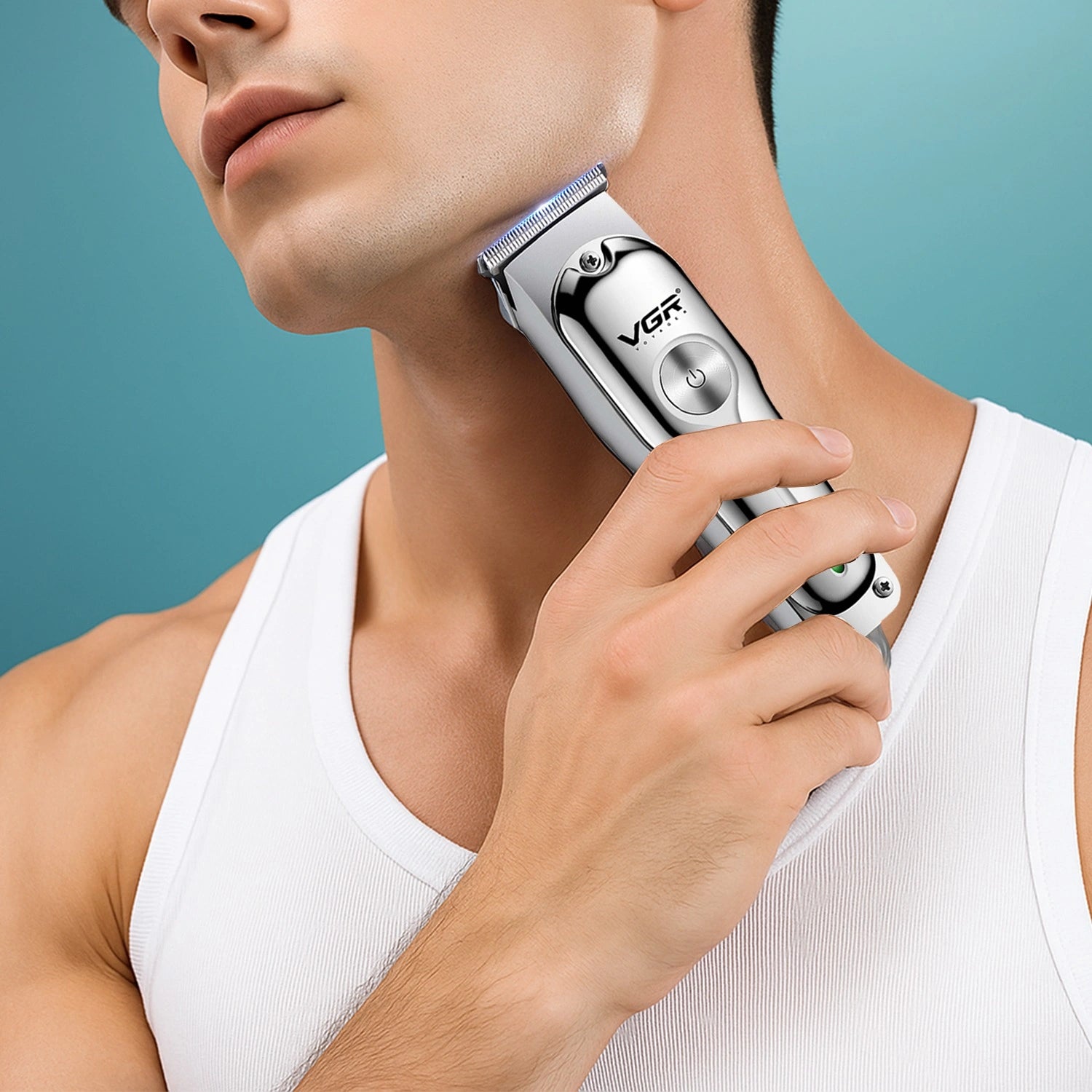 VGR V-071 Hair Trimmer For Men, Silver