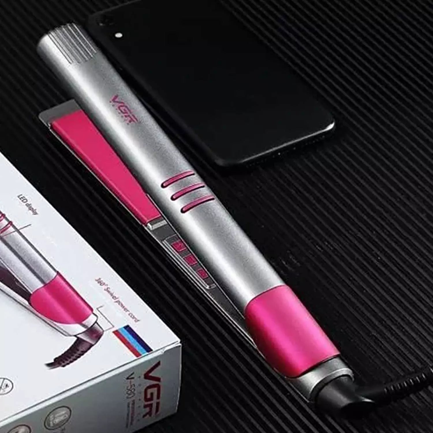 VGR V-580 Hair Straightener 130°C to 210°C Heat Producer For Women
