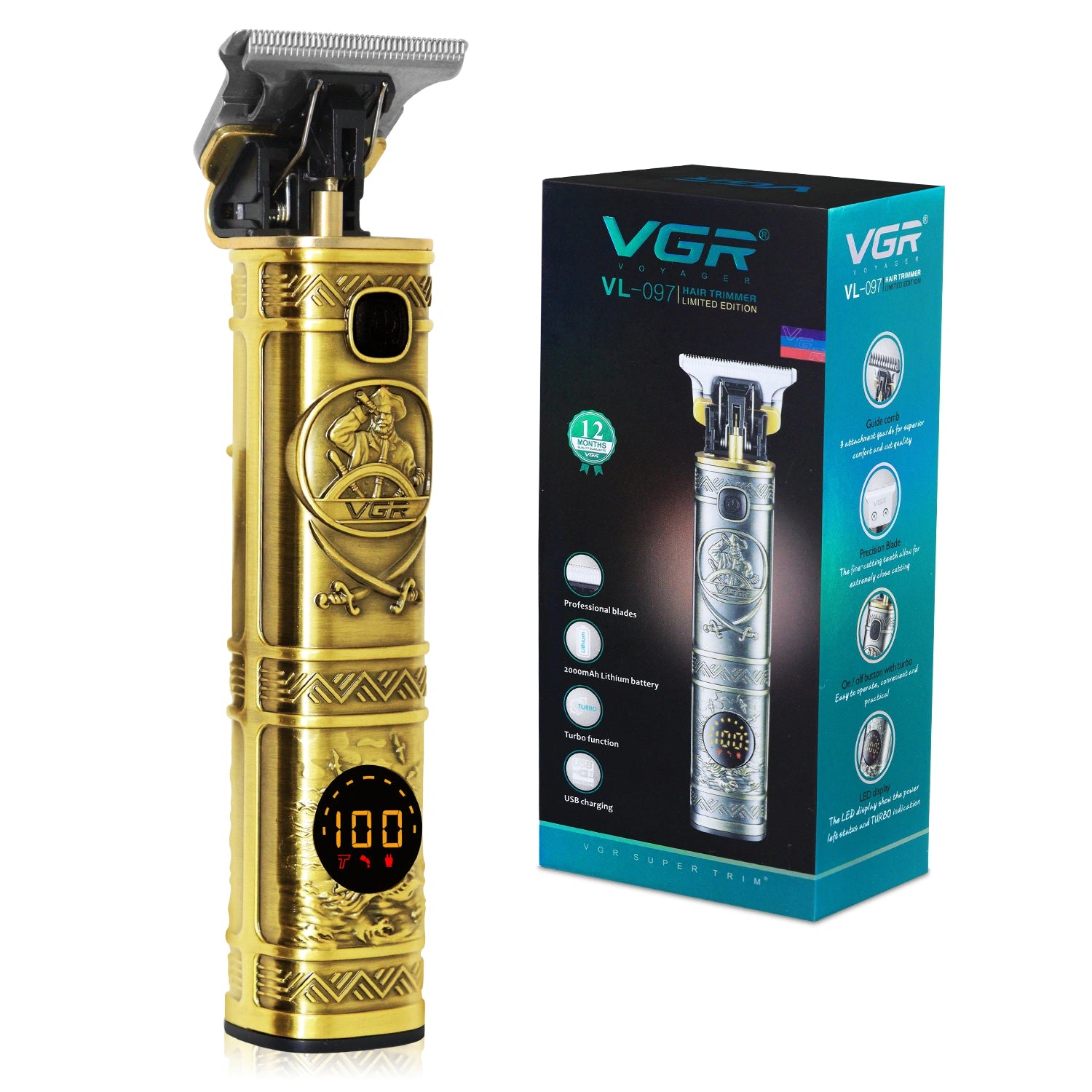 VGR VL-097 Limited Edition Hair Trimmer For Men