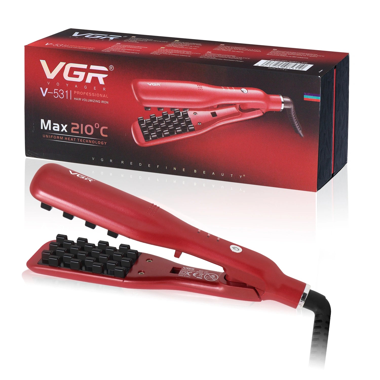 VGR V-531 Hair Volumizer 165°C to 210°C Heat Producer For Women