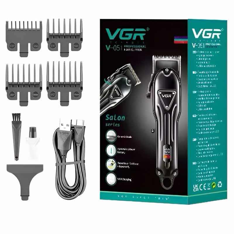 VGR V-051 Professional Hair Clipper For Men, Gold