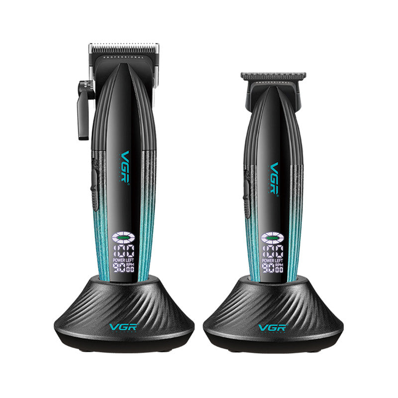 VGR V-889C Professional Hair Clipper with 250 Min Runtime, Orange