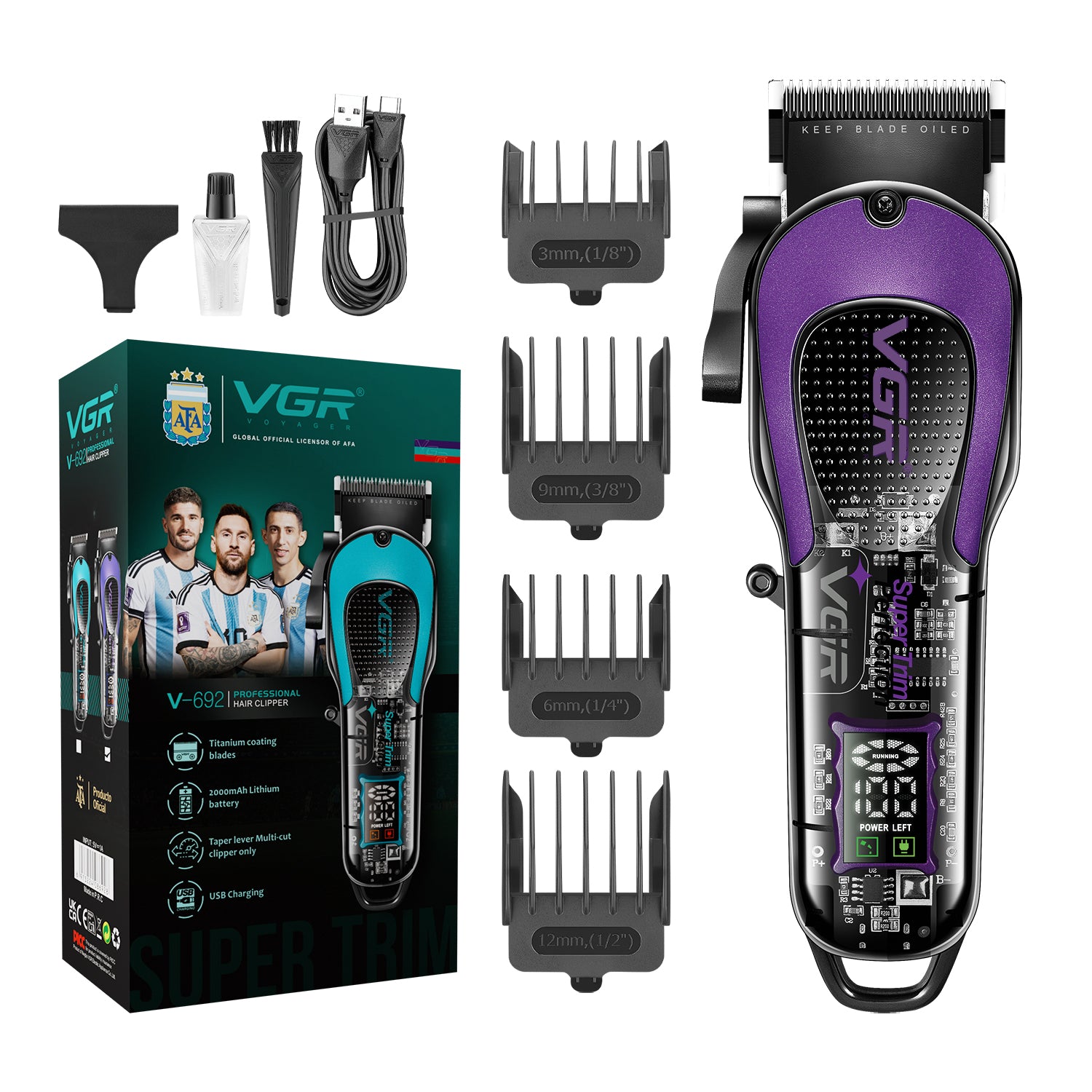 VGR V-692 Professional Hair Clipper
