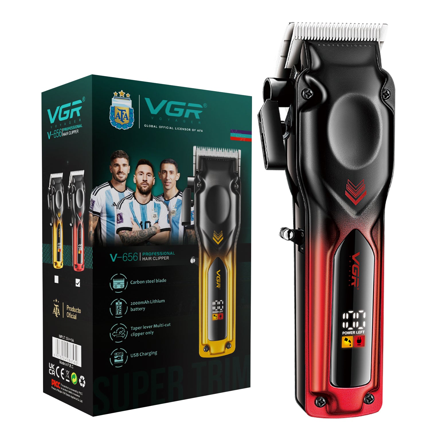 VGR V-656 Professional Hair Clipper