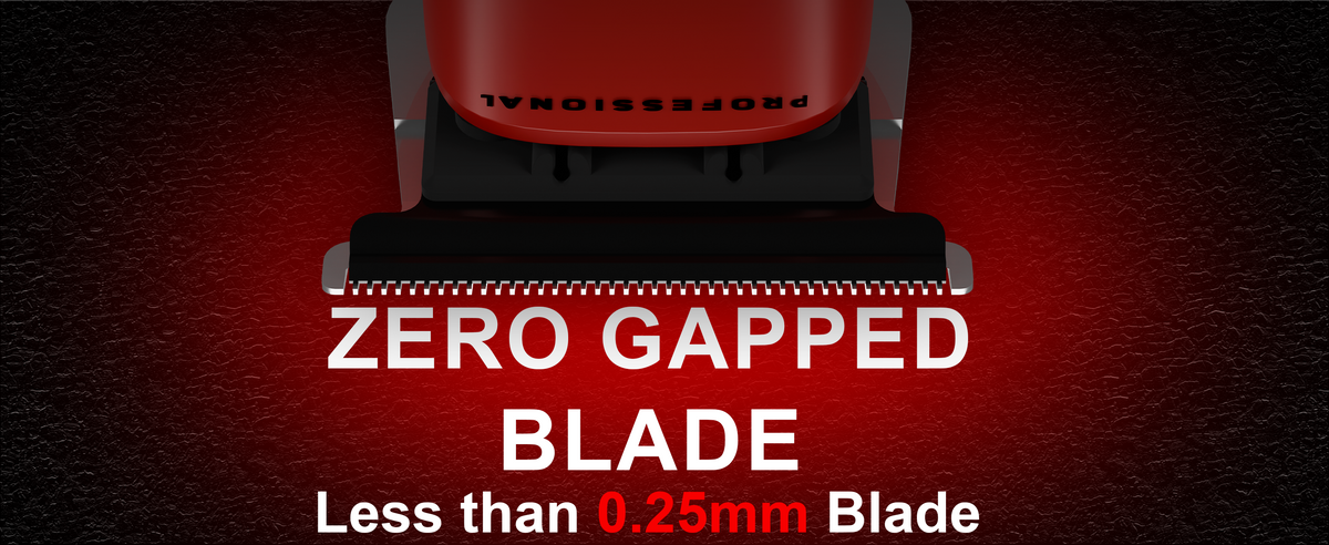 VGR Rosso Professional Beard & Moustache Trimmer for Men (Red)
