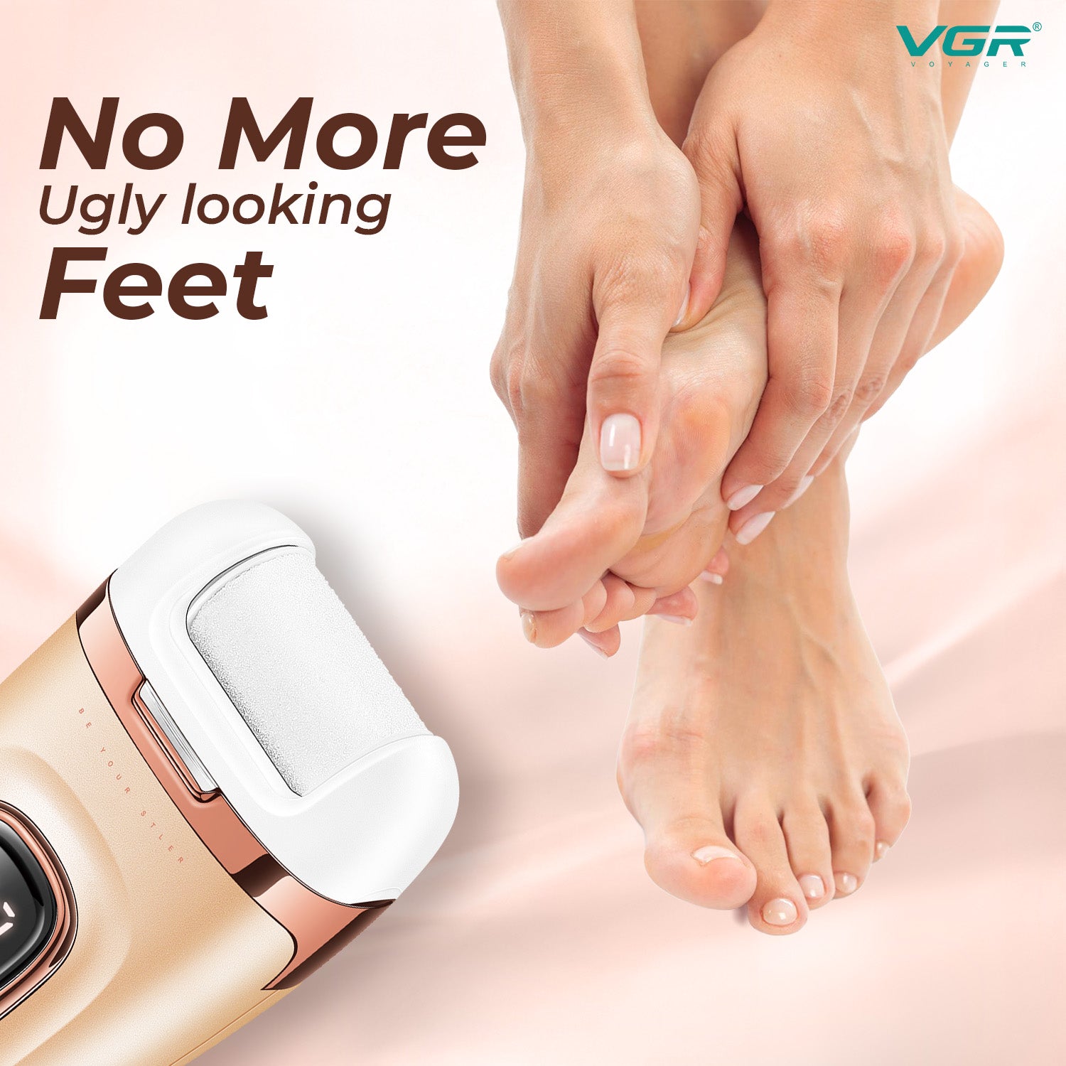 VGR V-762 Professional 3-IN-1 Lady Epilator for Women