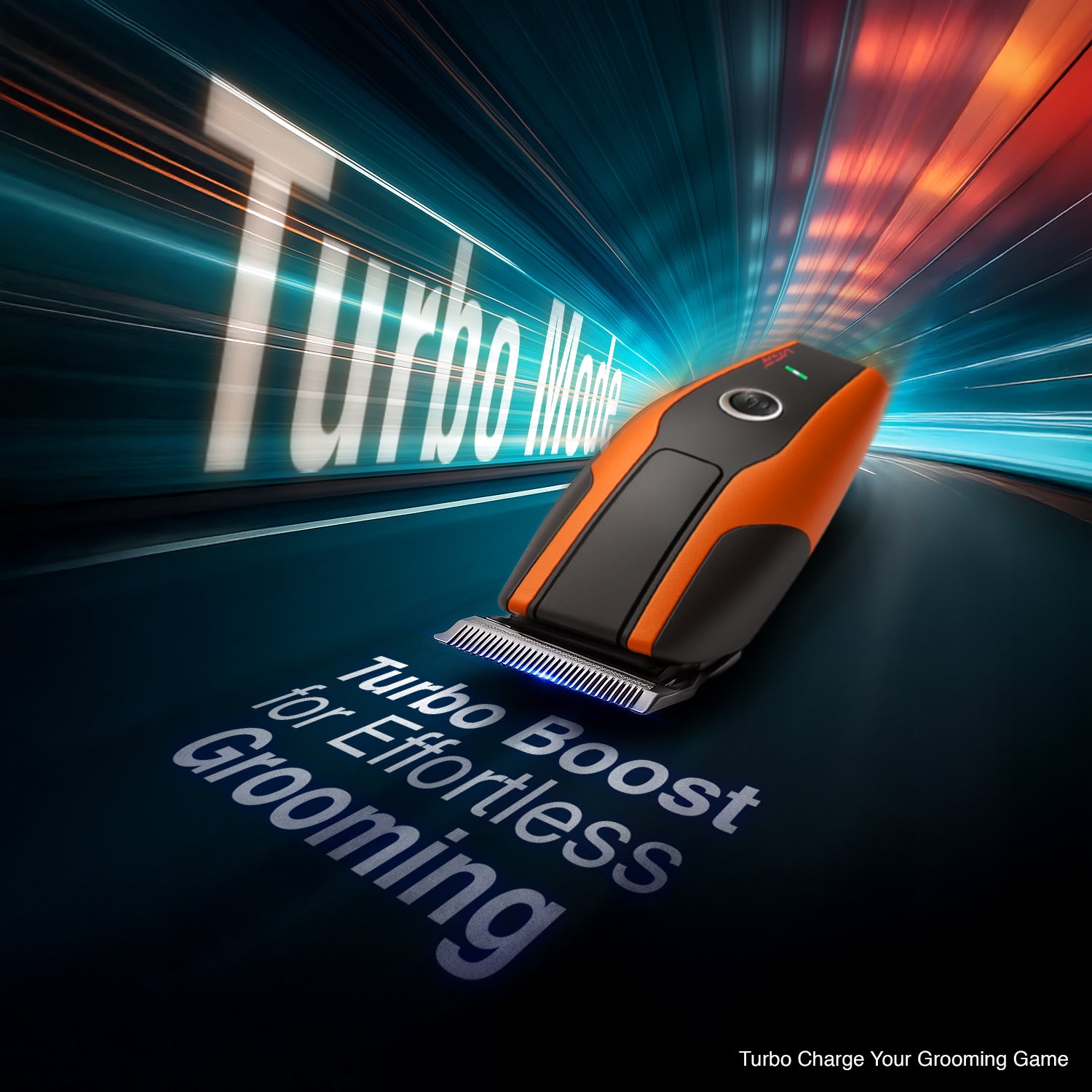 VGR V-999 Trimmer 120 min Runtime 4 Length Settings For Salon & Mens (Orange)