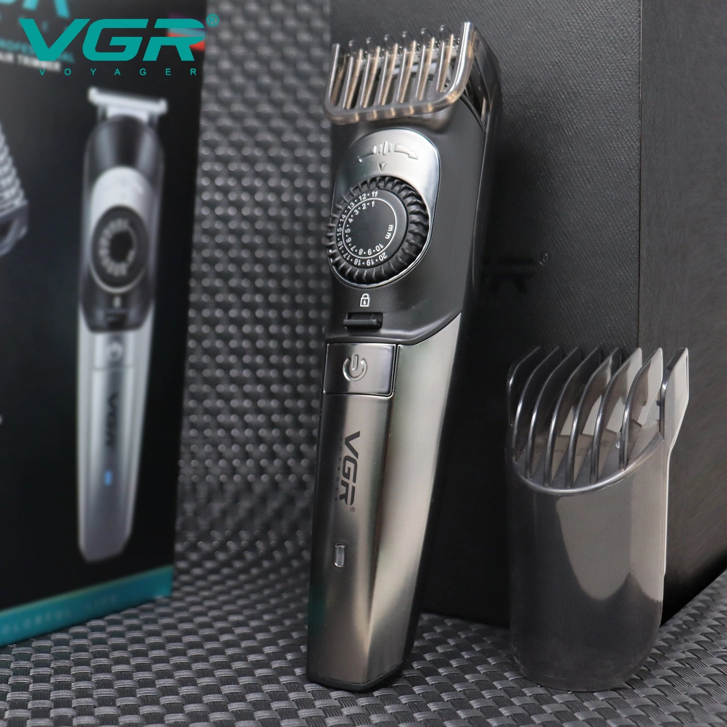 VGR V-088 Hair Trimmer For Men, Silver