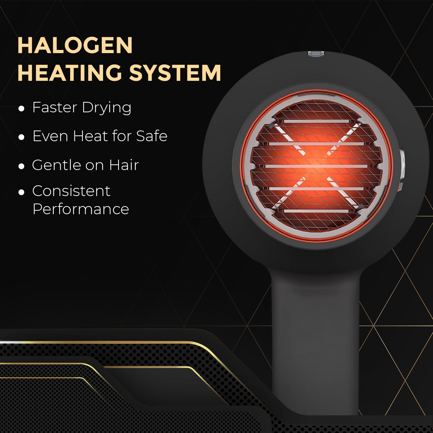 VGR V-409 Professional Hair Dryer | 2400W BLDC Motor | Barber Series