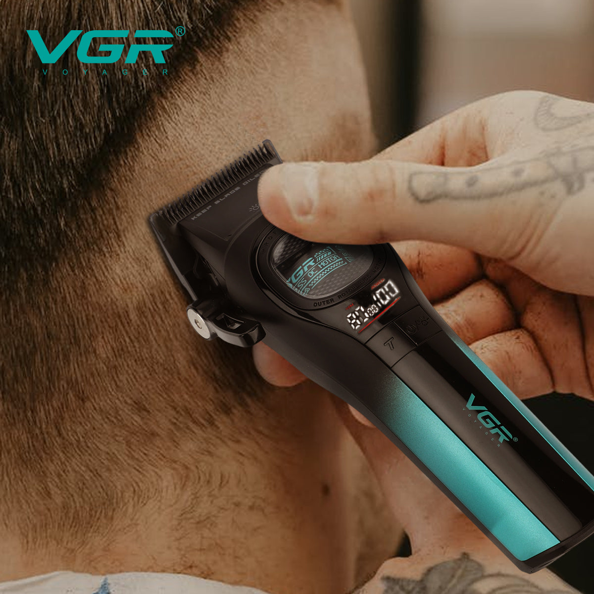 VGR V-888C Professional Hair Clipper for Salon & Men