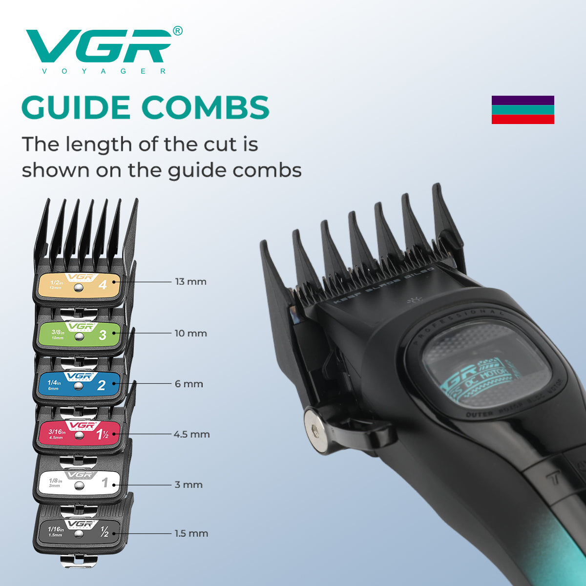 VGR V-888C Professional Hair Clipper for Salon & Men