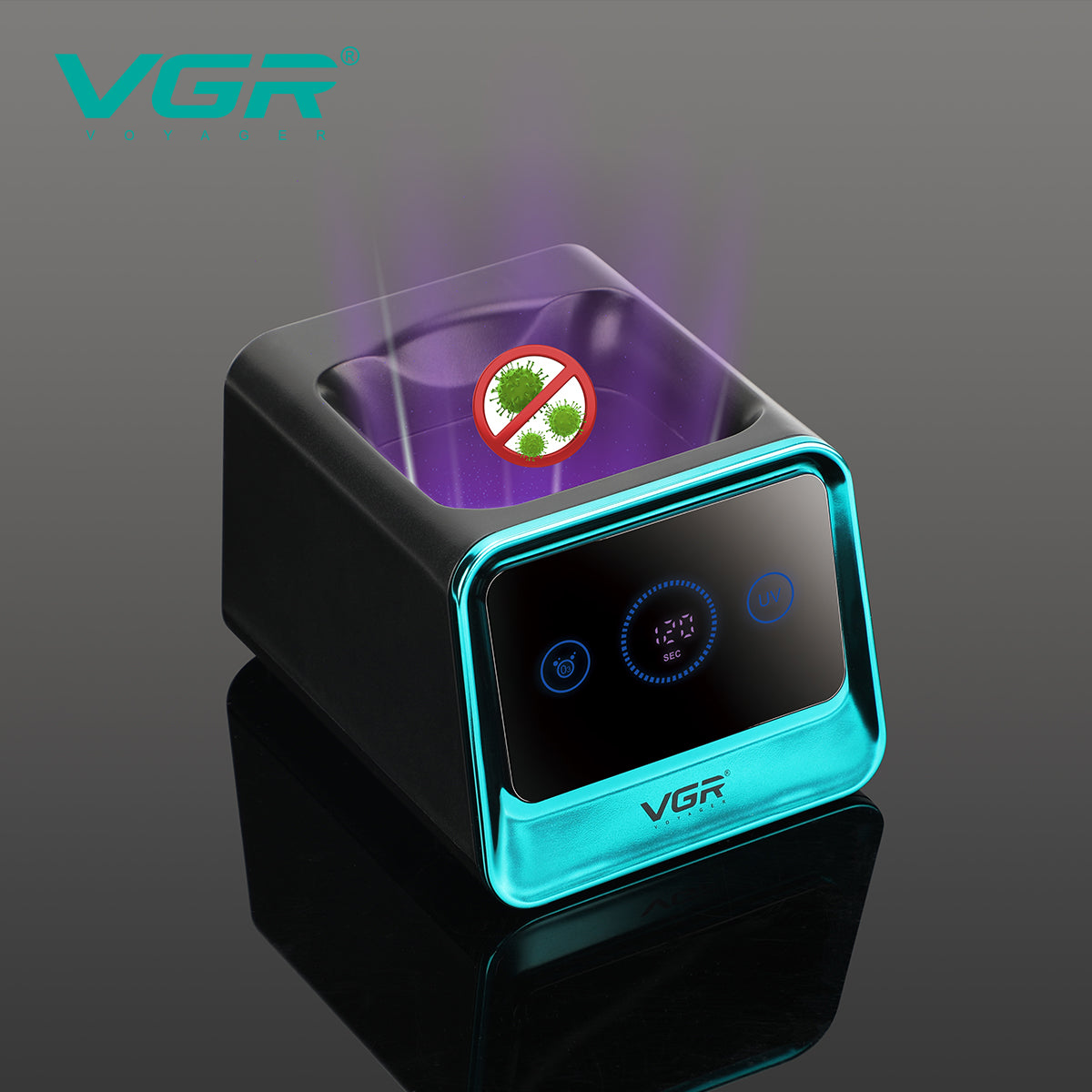 VGR V-841 Sterilizer Machine, Green & Black