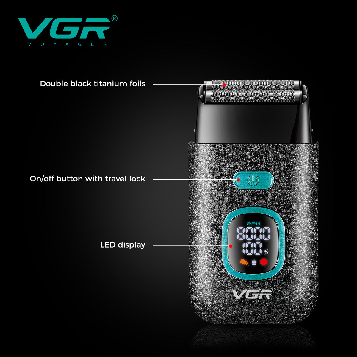VGR V-886 S3 Professional Barber Combo Kit for Salon & Men
