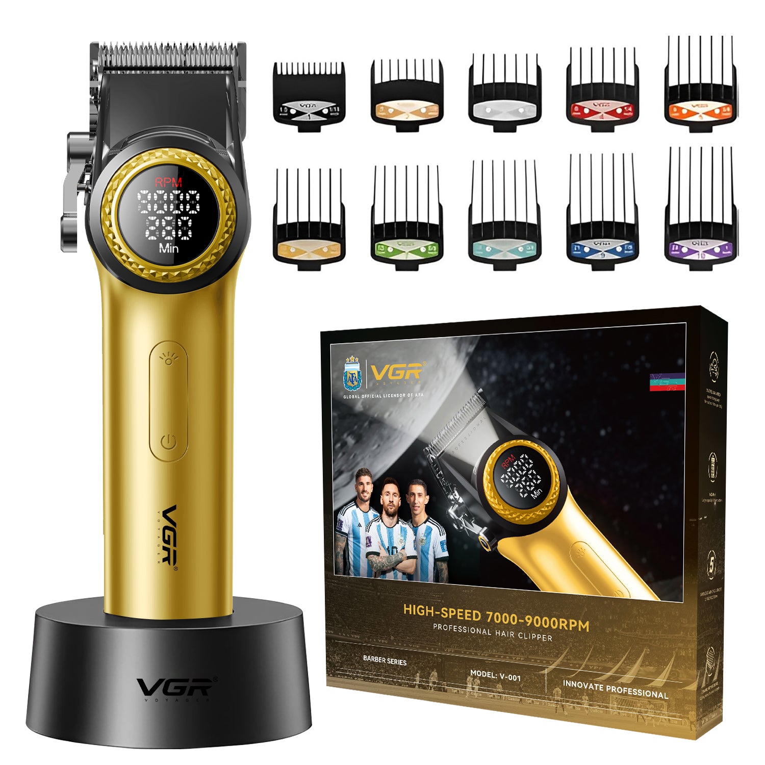 VGR V-001 Professional Hair Clipper For Men
