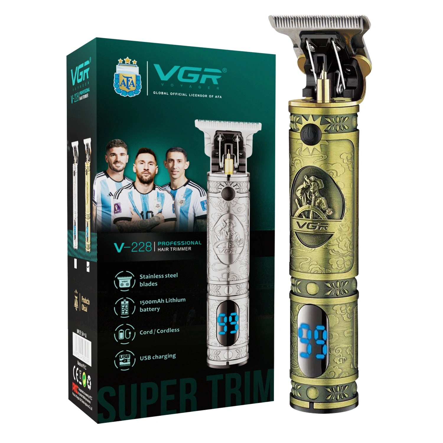 VGR V-228 Hair Trimmer For Men