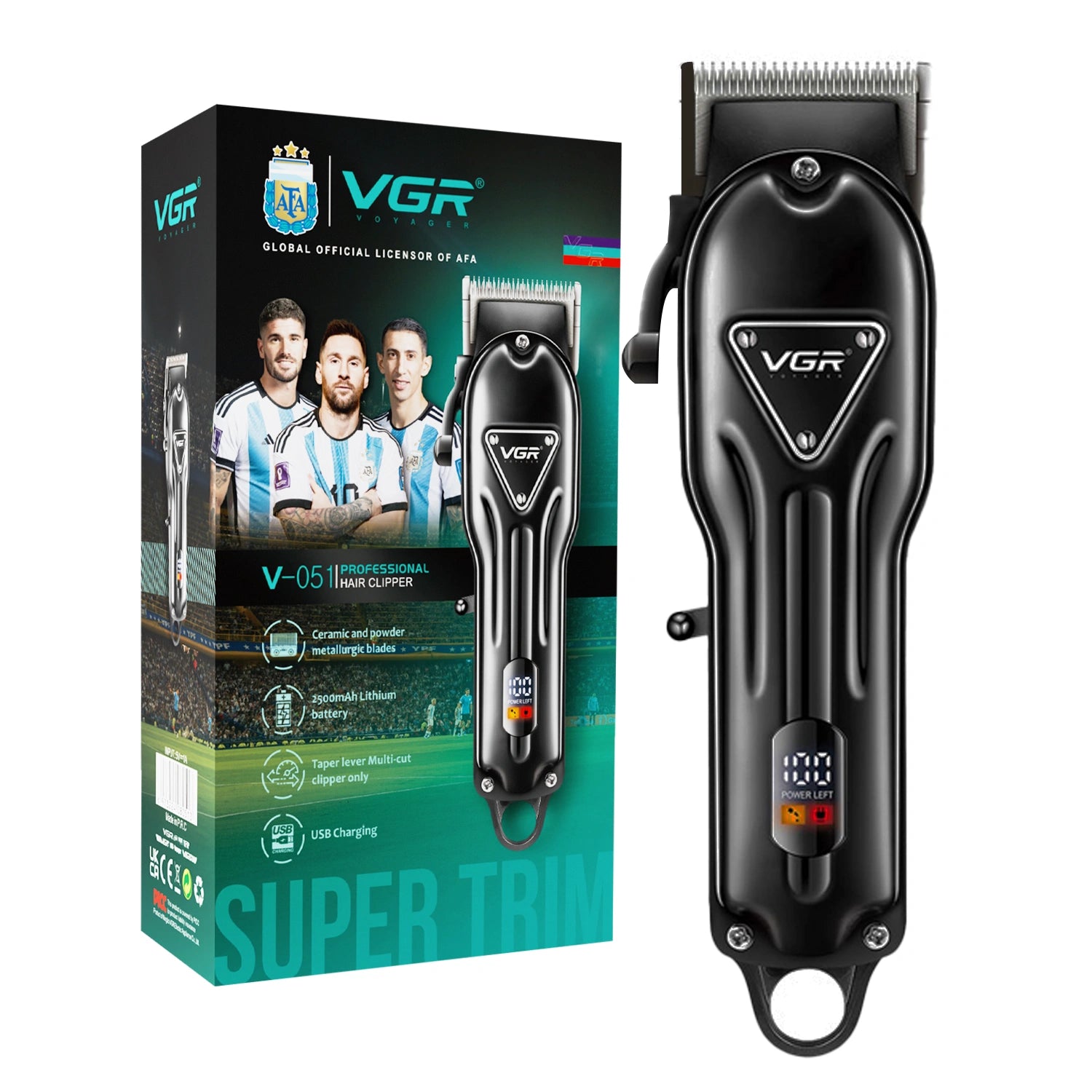 VGR V-051 Professional Hair Clipper For Men, Gold