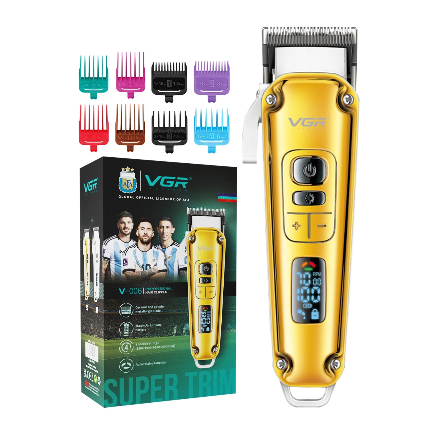 VGR V-006 Professional Hair Clipper For Men