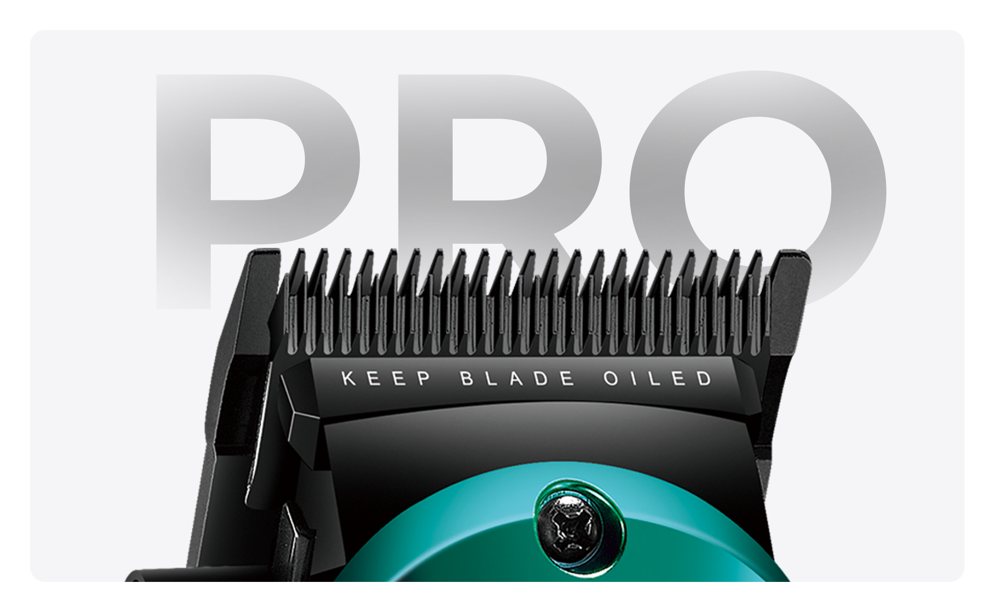 VL-786 Green Hair Clipper for Men - Professional Limited Edition