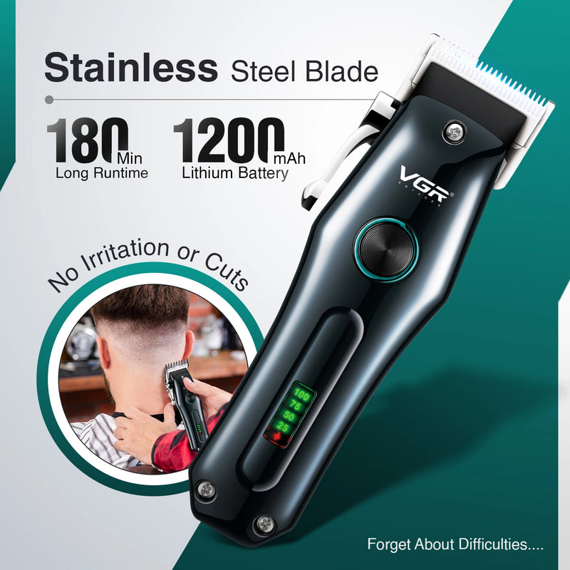 VGR V-969 Professional Hair Trimmer description image
