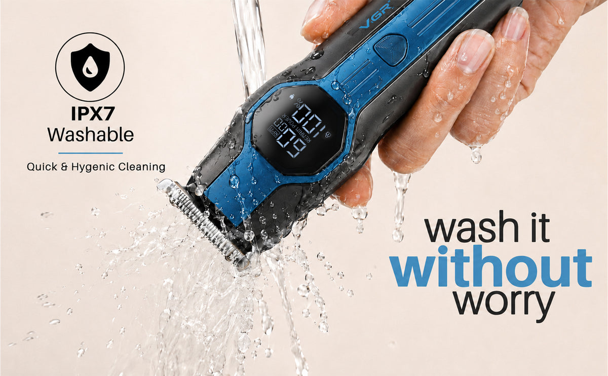 VGR V-173 Professional Grooming Kit with 210 Min Runtime