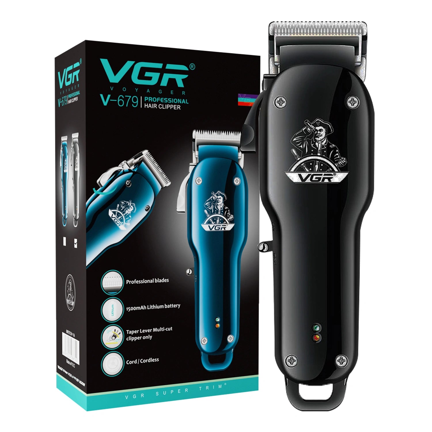 VGR V-679 Hair Clipper For Men