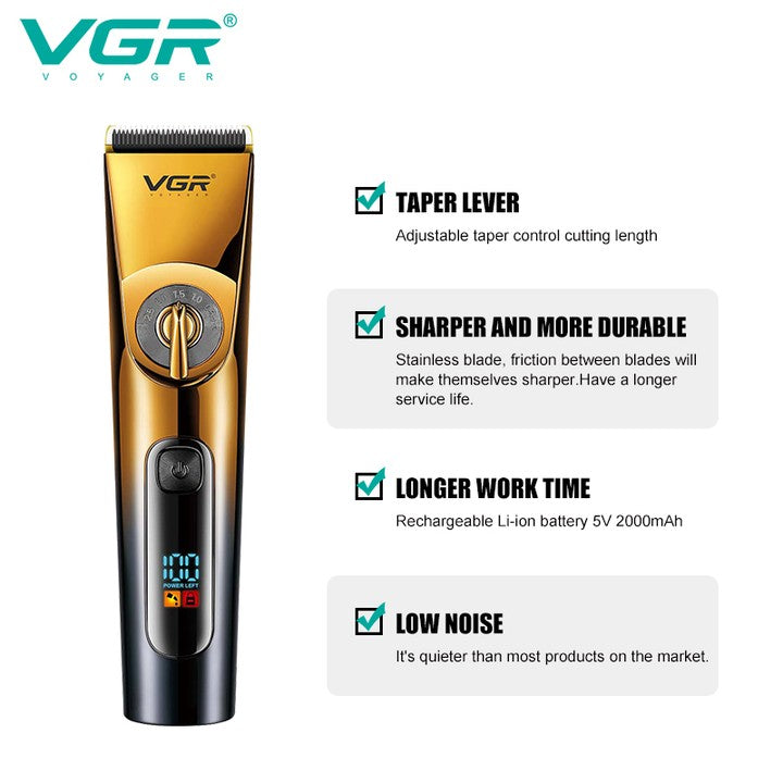 VGR V-663 Professional Hair Clipper For Men