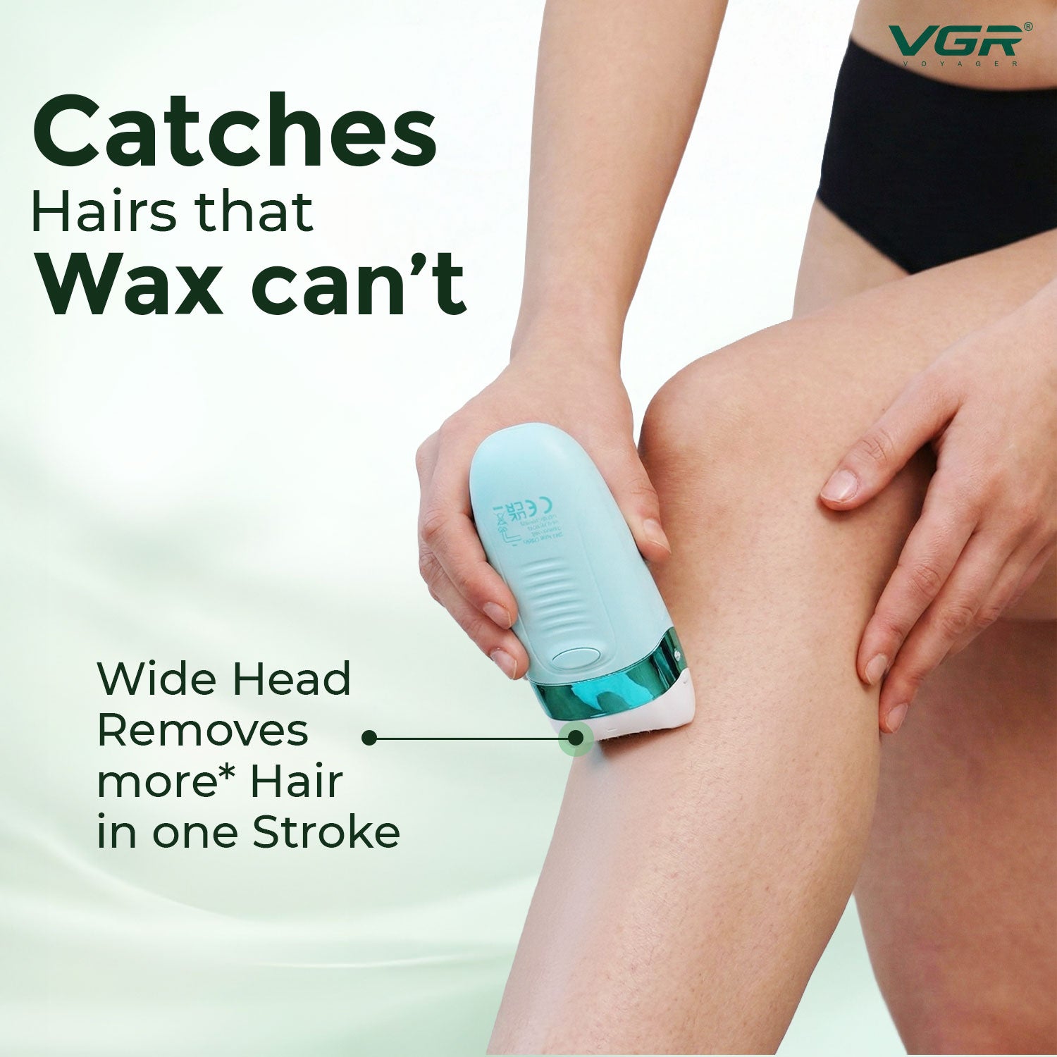 VGR V-762 Professional 3-IN-1 Lady Epilator for Women