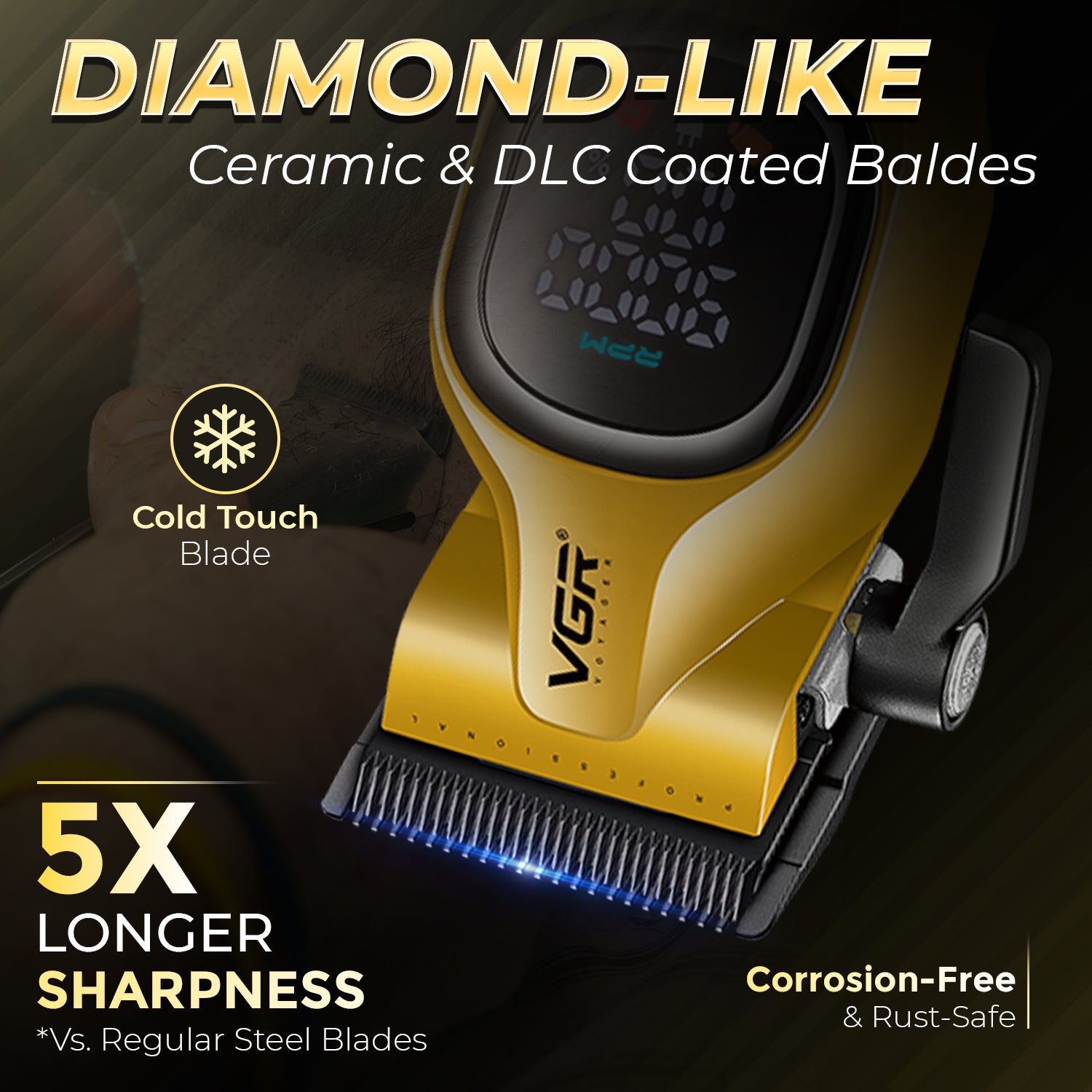 VGR V-886C Professional Hair Clipper