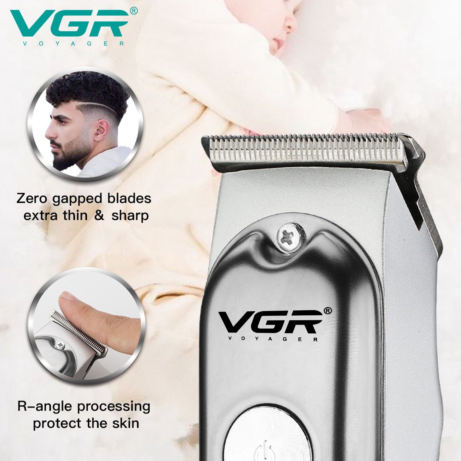 VGR V-290 Hair Trimmer For Men