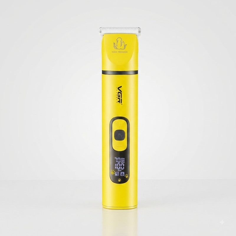 VGR V-204 Professional Pet Clipper with 120 Min Runtime, Yellow
