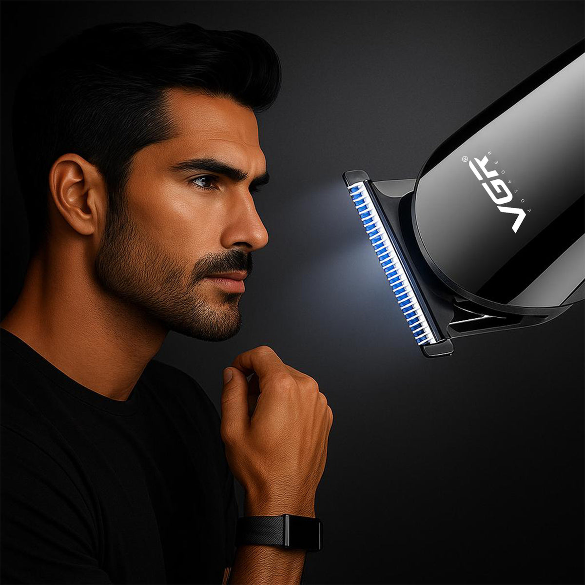 VGR V-107 Professional Grooming Kit For Men with 150 Min Runtime, Silver
