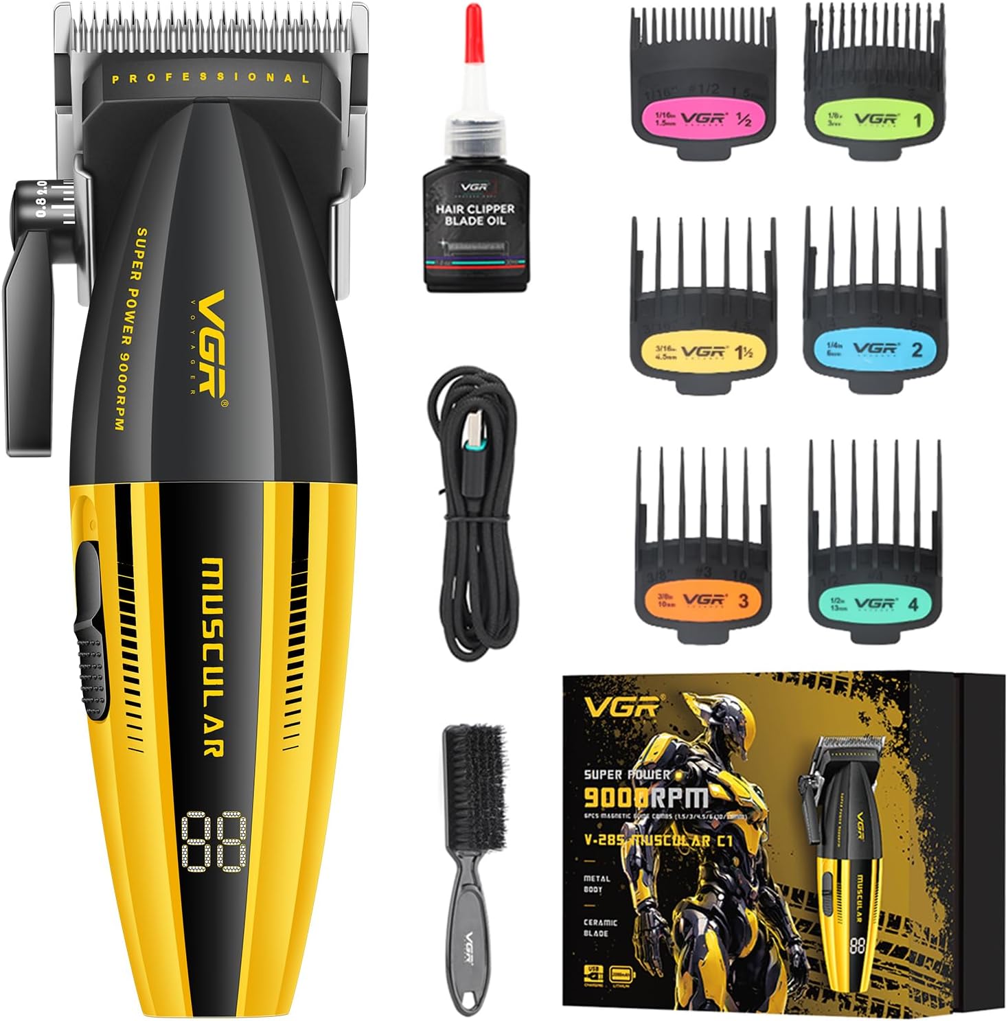 VGR V-285 Professional Hair Trimmer for Men