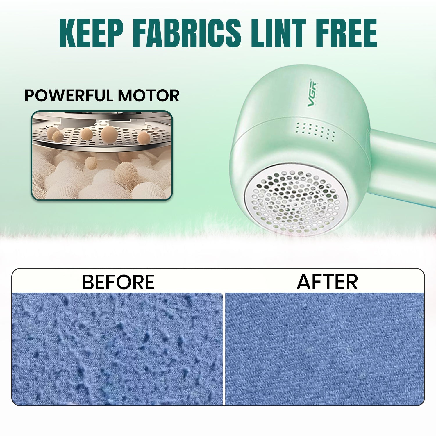 VGR V-813 Professional Rechargeable Lint Remover