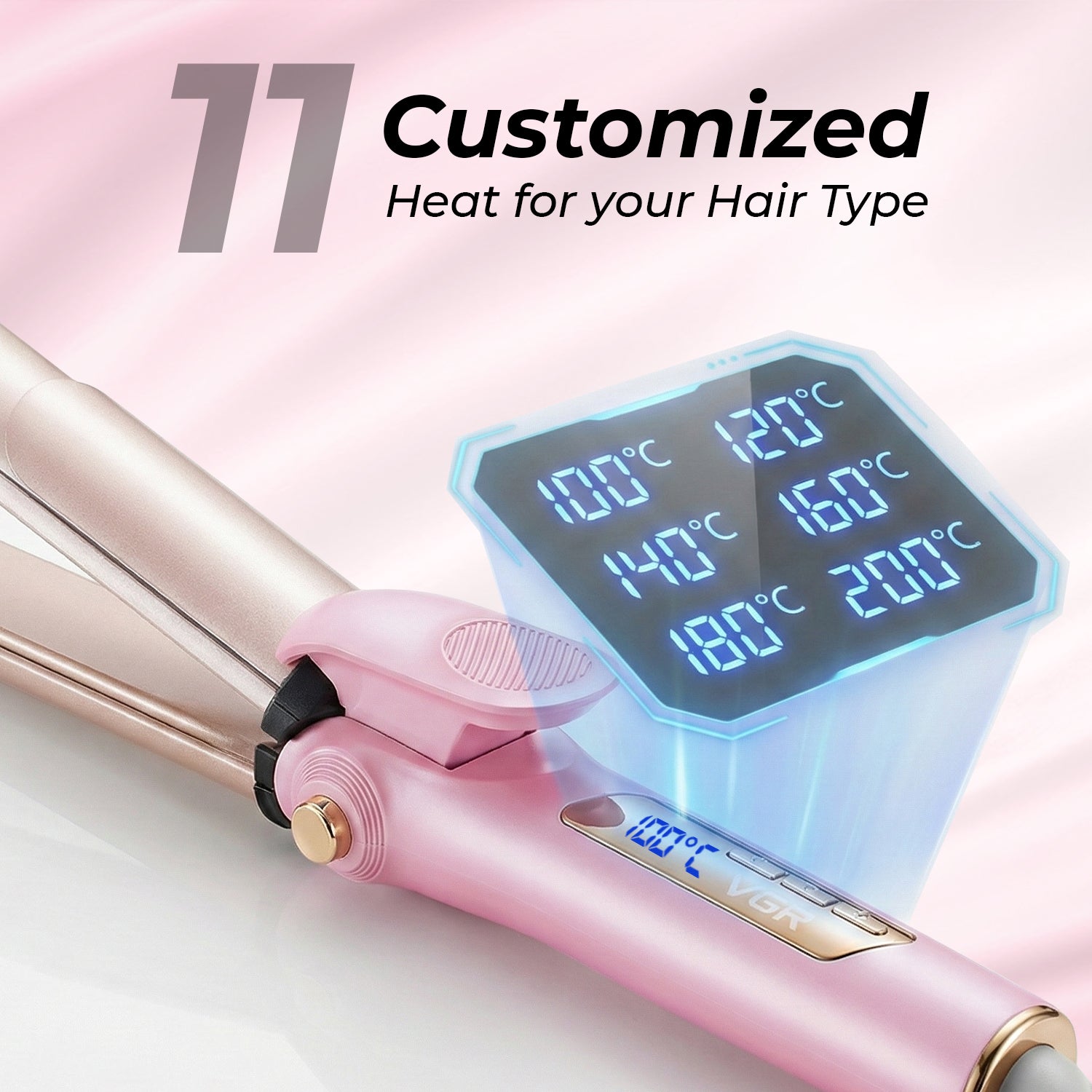 VGR V-570 4-in-1 Hair Straightening