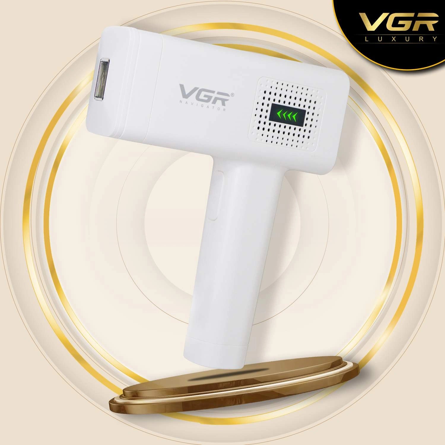 VGR V-717 Professional Hair Removal Laser Machin, White