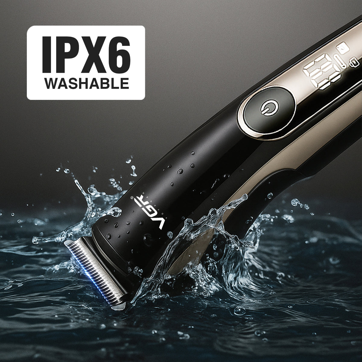 VGR V-107 Professional Grooming Kit For Men with 150 Min Runtime, Silver
