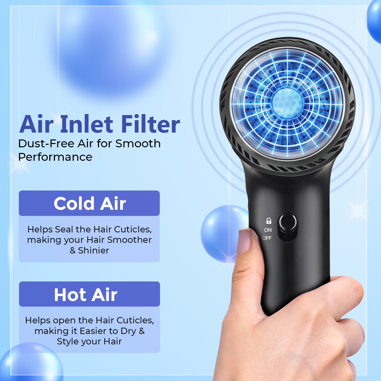 VGR V-469 Professional BLDC Hair Dryer