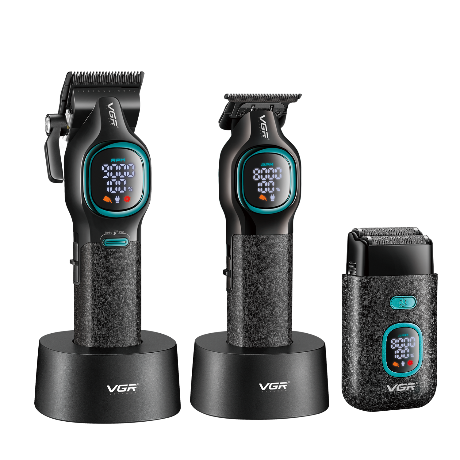 VGR V-886 S3 Professional Barber Combo Kit for Salon & Men