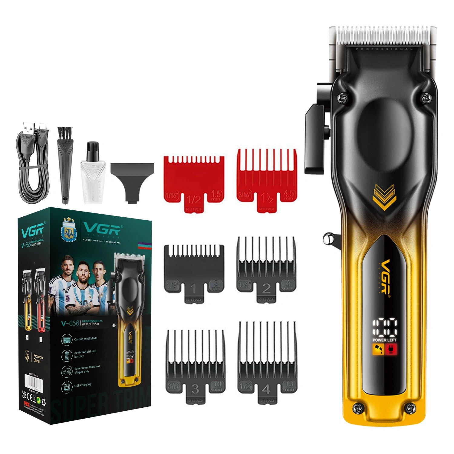 VGR V-656 Professional Hair Clipper