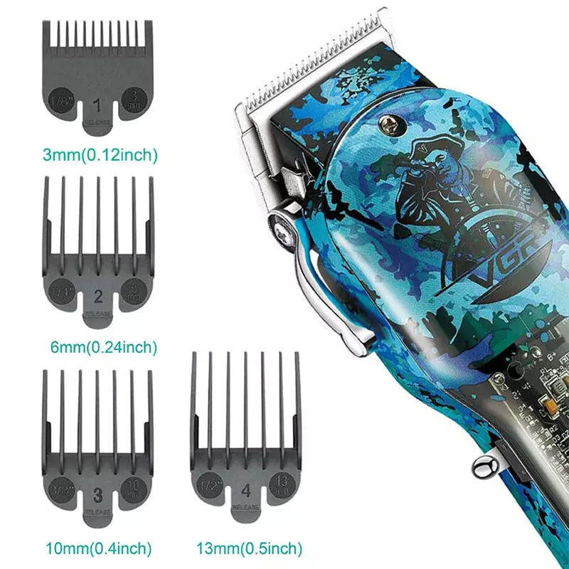 VGR V-685 Hair Clipper For Men, Blue