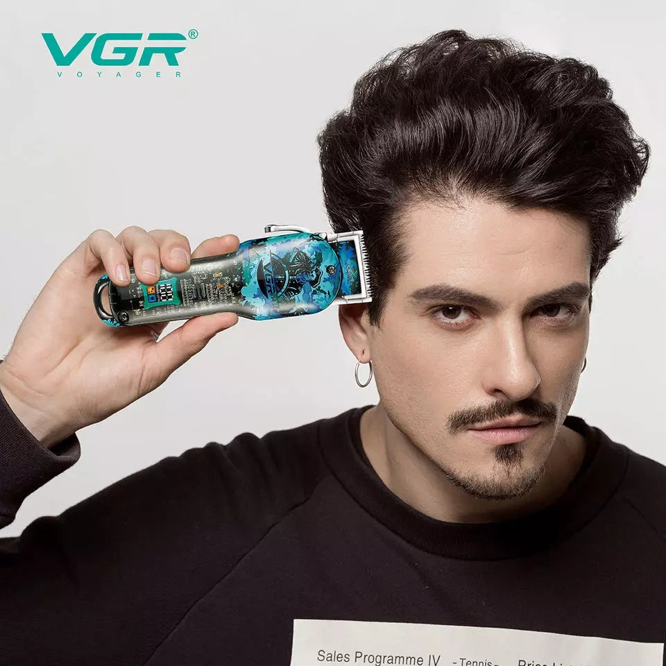 VGR V-685 Hair Clipper For Men, Blue