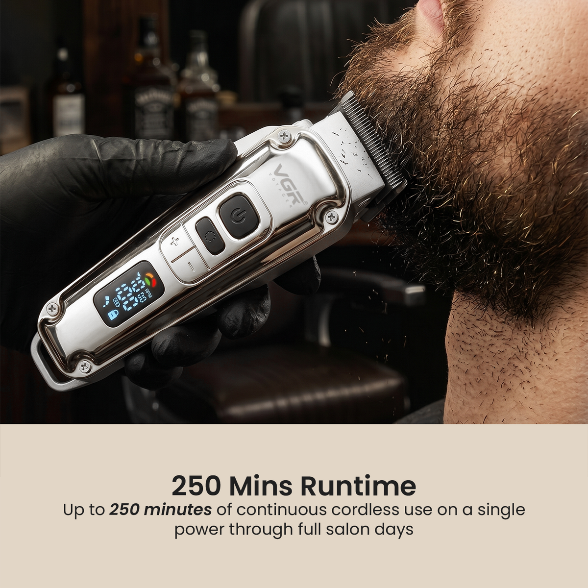VGR V-006 Professional Hair Clipper For Men, Gold (Copy)