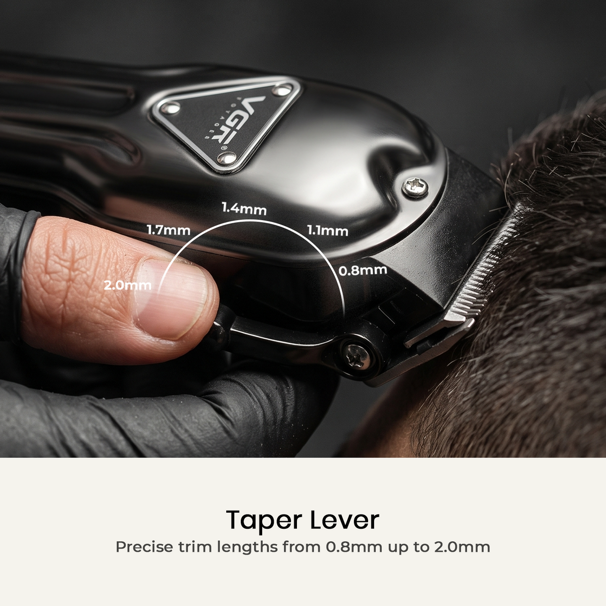 VGR V-051 Professional Hair Clipper For Men with 300 Min Runtime, Black