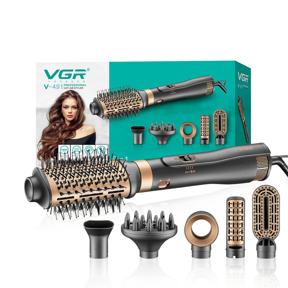 VGR V-491 (6 In 1 ) Hot Air Styler For Women