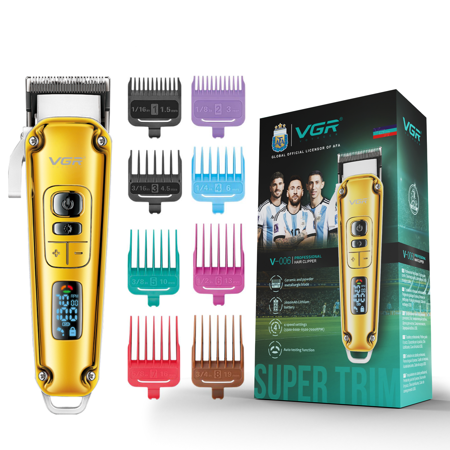 VGR V-006 Professional Hair Clipper For Men